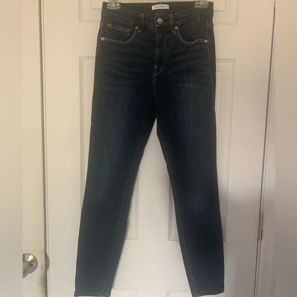 Good American Good Legs Crop